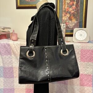 Mundi black shoulder bag
